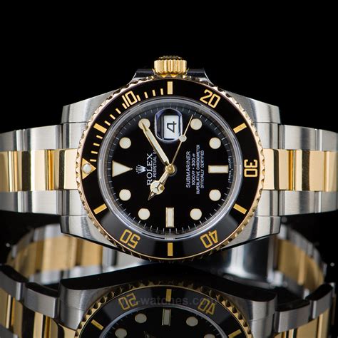 rolex submariner two tone new price|Rolex Submariner price increase chart.